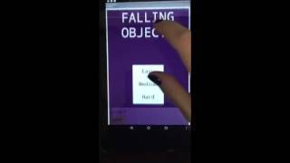 Falling Objects Create App