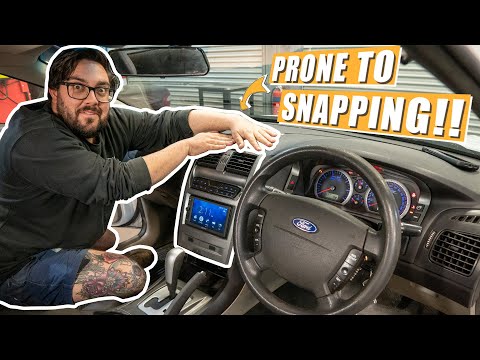 THE UPGRADE EVERY BA-BF FORD NEEDS!! – Double DIN Headunit Install
