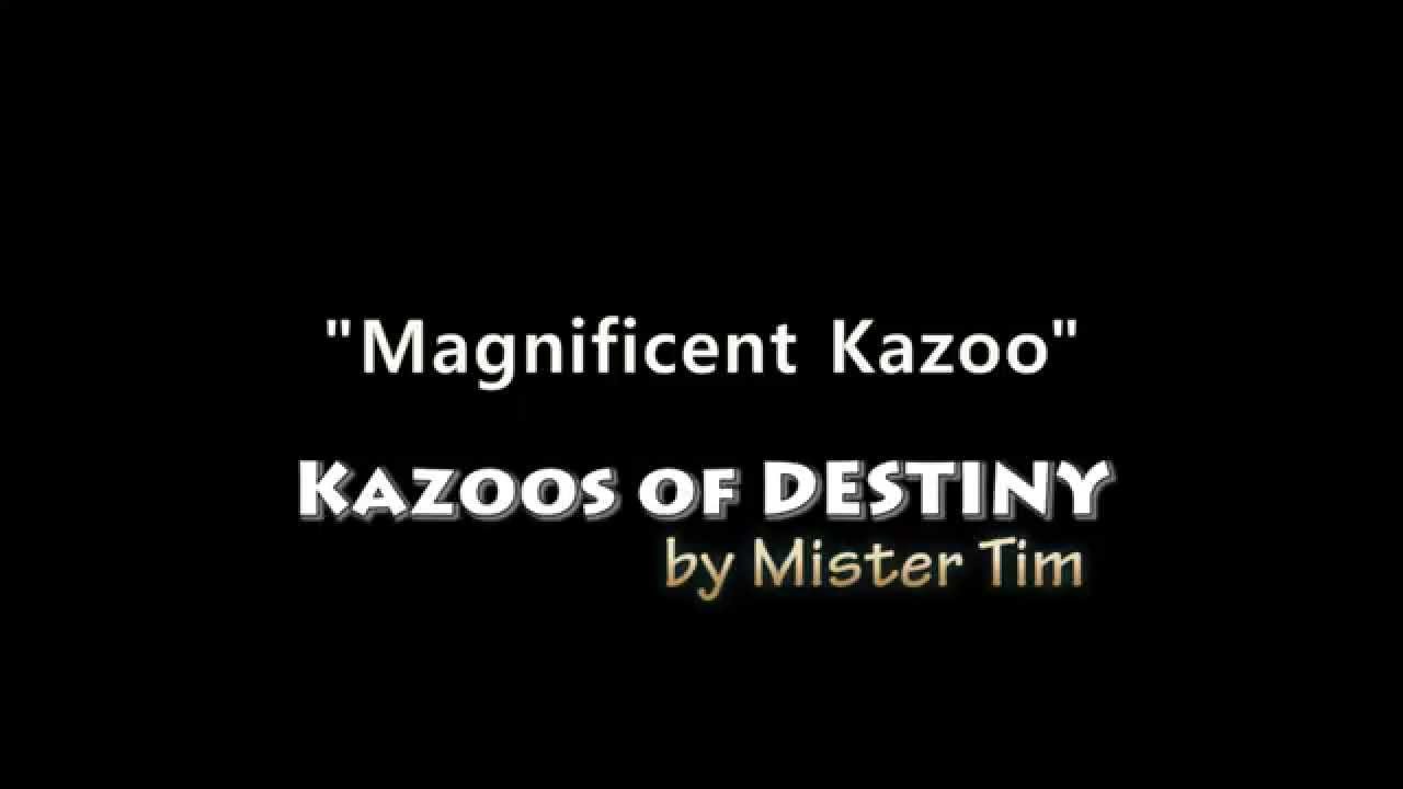 Kazoos of Destiny full album of relaxing kazoo music by Mister Tim