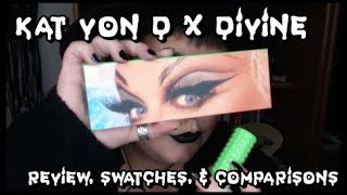 Kat Von D x Divine Collection | Reviews, Swatches, & KVD Comparisons