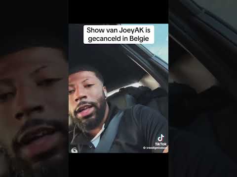 Show van Joey Ak is gecanceld in België #Zone6 ​⁠ 😭#2026 #Holendrecht #NLMusic Zone6King #JoeyAk