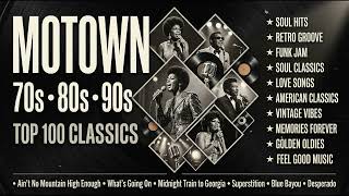 Vintage Motown Collection ❤️ Marvin Gaye • Jackson 5 • The Supremes | Timeless Soul Hits