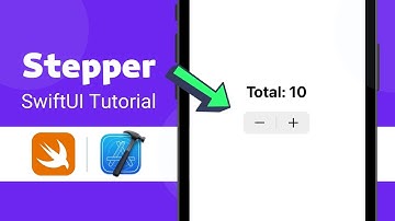 How to create a Stepper in Xcode (SwiftUI / iOS)