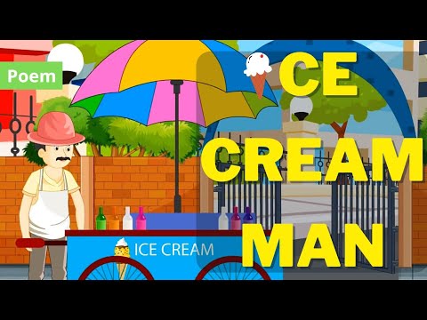 ICE CREAM MAN   Short English Poem For Kids