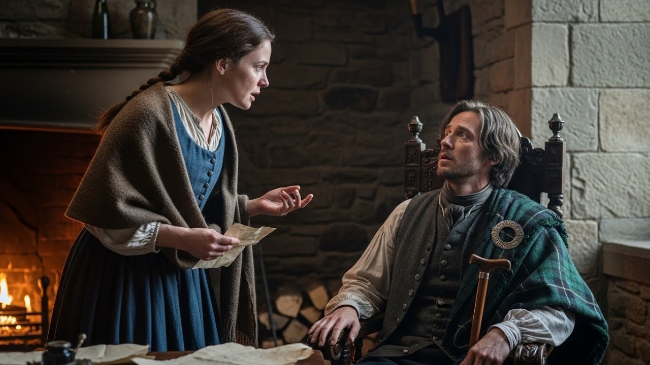 LA VIUDA SUBIÓ AL CASTILLO PARA SALVAR SU CASA… Y CAMBIÓ PARA SIEMPRE EL DESTINO DEL LAIRD RICO