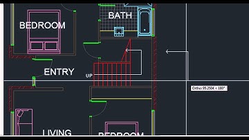 AutoCAD Training Chapter05 Exercise HD - Adding Text & Dimensions to Floor Plan