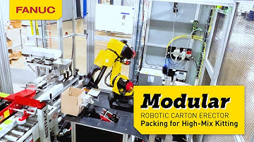 Get it Done with a Modular Robotic Carton Erector