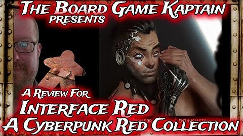 Review of Interface Red a collection for Cyberpunk Red