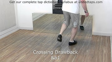 Crossing Drawback Tap Dance Move Shown by Rod Howell