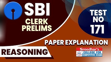 SBI CLERK 2022 PRELIMS |SBI CLERK REASONING| PRACTICE SET AND SHORTCUT TRICKS