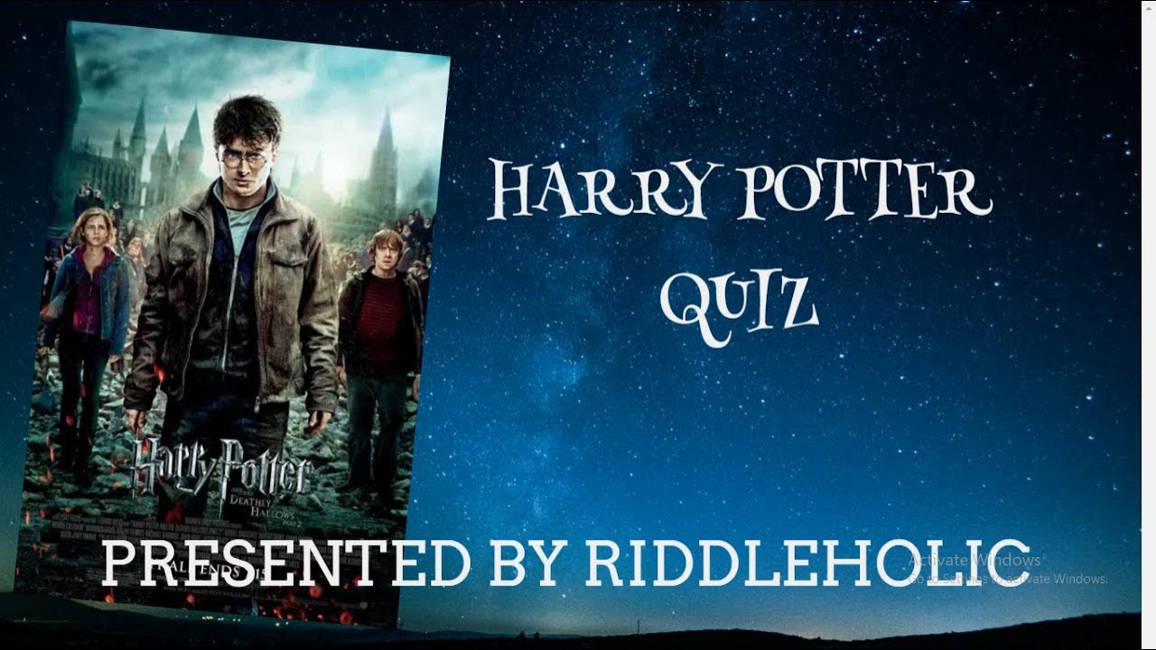 Harry potter Quiz only true potterhead know answers of Riddleholic