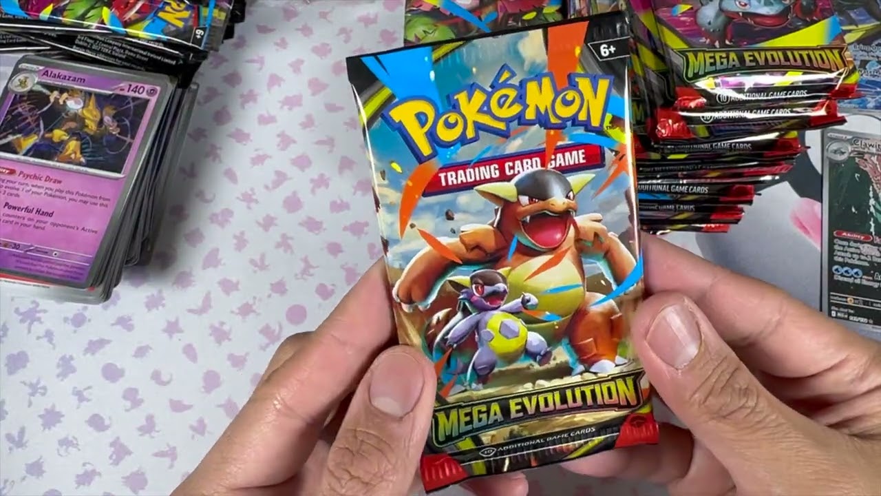 Super Ben Rips a Mega Evolution Booster Box