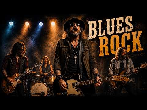 Blues Rock Legends Style — Power Guitar, Smoky Voice & Vintage Amp Tone