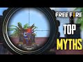 Top Mythbusters in FREEFIRE Battleground | FREEFIRE Myths #159