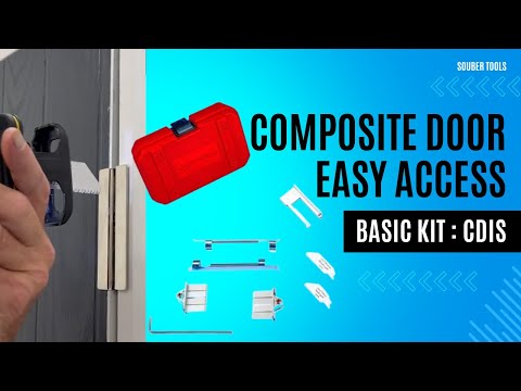 Open Failed Composite Door Locks Safely – Souber Tools CDIS Basic Kit!