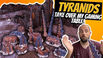 Getting all that Kill Team Tyranid Scenery done in a day!