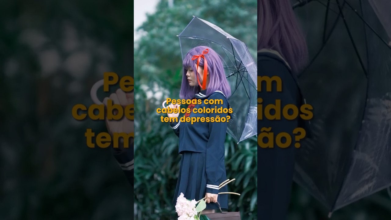 Pessoas que pintam o cabelo tem mais chances de terem depressão? #curiosidades #psicologia #saude
