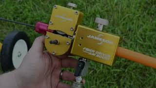 JAMESON Fiber Drop Installation 18-FFB1 Air Boost Video