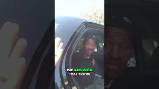 Police Encounter: Tense Exchange and Doorway Standoff #shorts