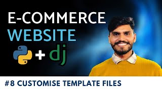 eCommerce website using python + Django | customize template file in Django