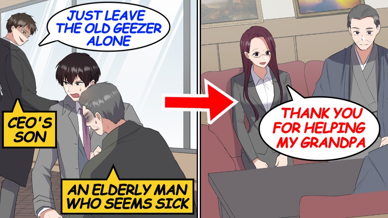 The CEO's son always steals my credit. One day, I helped an elderly man who seemed sick... [Manga]