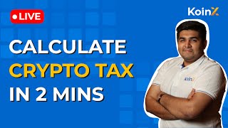 Crypto tax in India 2023| Live Crypto Tax Calculation And AMA | Everything To Know