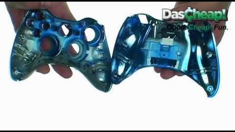 Unboxing Video of Chrome Blue Xbox 360 Controller Shell