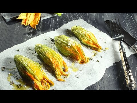 Video: Cara Membuat Bunga Zucchini Isi Keju Kambing Dihiasi Nasi