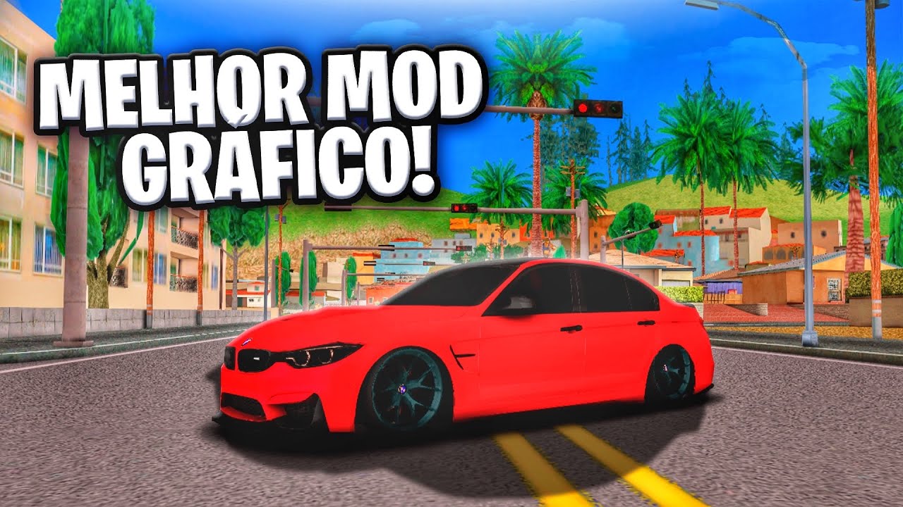 COMO DEIXAR O GRÁFICO DO GTA SAN ANDREAS MAIS REALISTAS】 PC FRACO E MEDIANO  !!! 