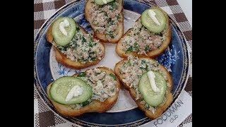 Бутерброды с печенью трески: рецепт от Foodman.club Бутерброды с печенью трески: рецепт от Foodman.club