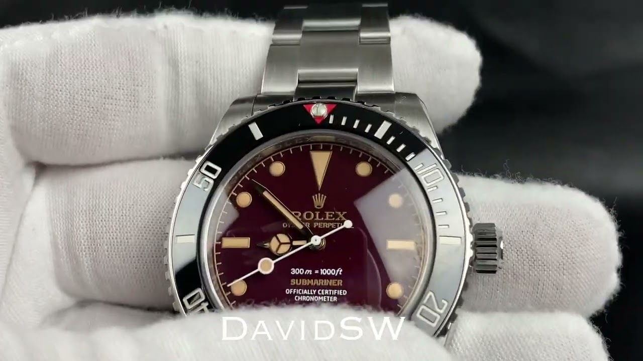 Artisans De Geneve Rolex 114060 Submariner “Tribute to 6536 Brown