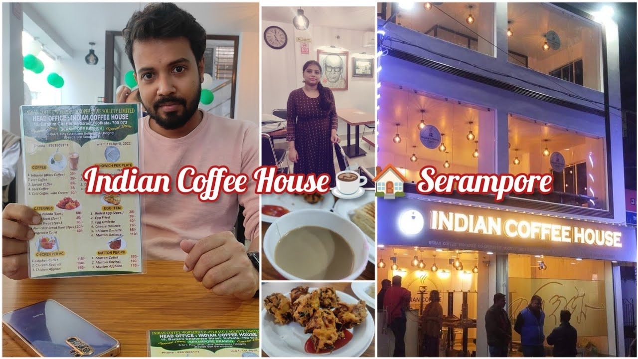 Indian Coffee House e giye evening snacks kheye elam Coffee House