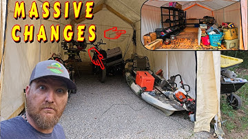 FINISHED JUST IN TIME! tiny house, homesteading, off-grid, cabin build, DIY, HOW TO, sawmill tractor