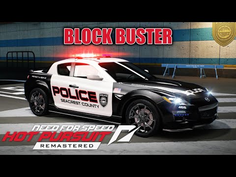 Need For Speed Hot Pursuit Remastered Block Buster Mazda RX 8 Gameplay Wall Of Steel Trophy