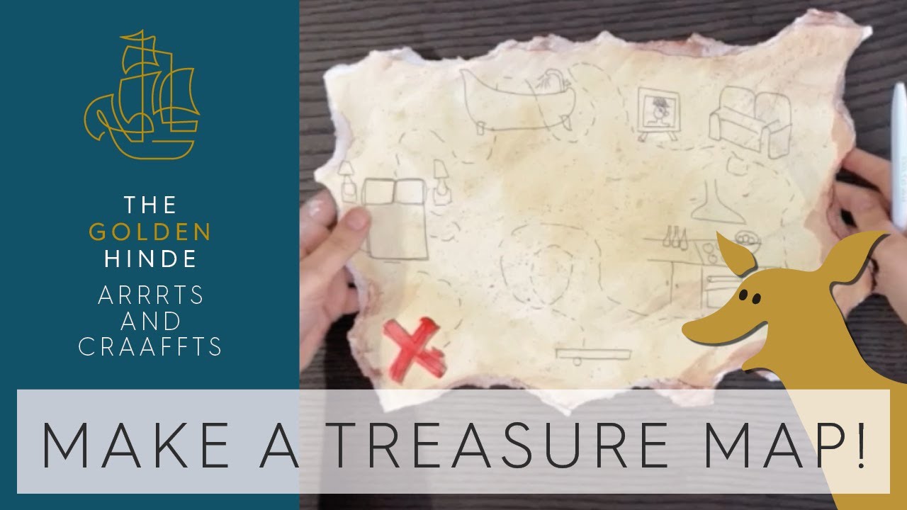 Make a Treasure Map! - YouTube