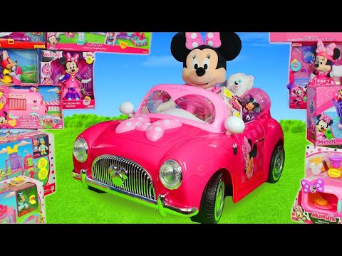 видео: Antique Minnie Mouse Car for Kids