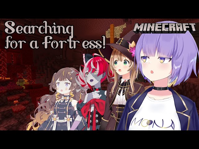 【Minecraft】let's find nether fortress!!!【#MoonArchitect】のサムネイル