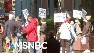 Chicago Protesters Call For End To Illinois Coronavirus Lockdown