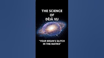 The Science of Déjà Vu — Your Brain’s Glitch in the Matrix #yourvibevisualized  #sciencefacts