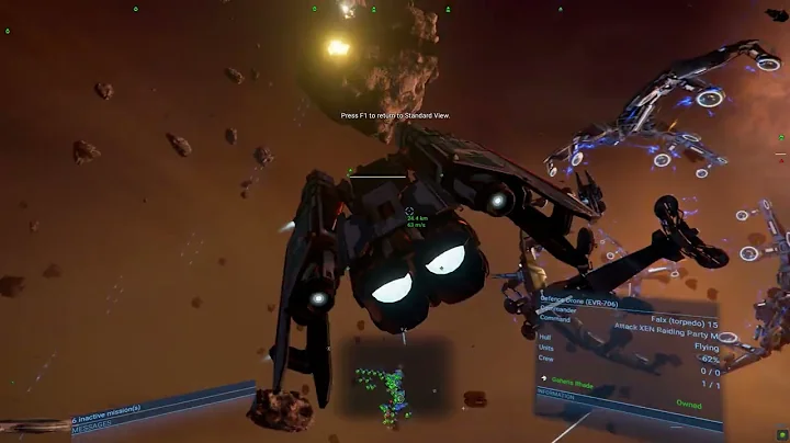 X4  Foundations: Xenon try to stop the construction of defence station in Savage Spur II