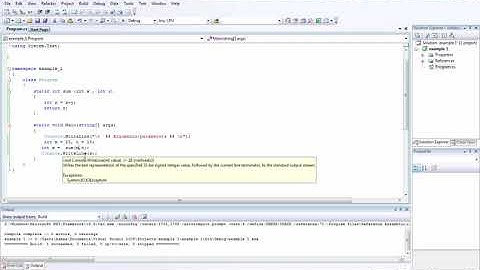 تعلم لغة سي شارب - Methods arguments and parameters