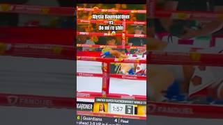 alycia baumgardner vs bo mi re shin #boxing #highlights #fightnight #espn