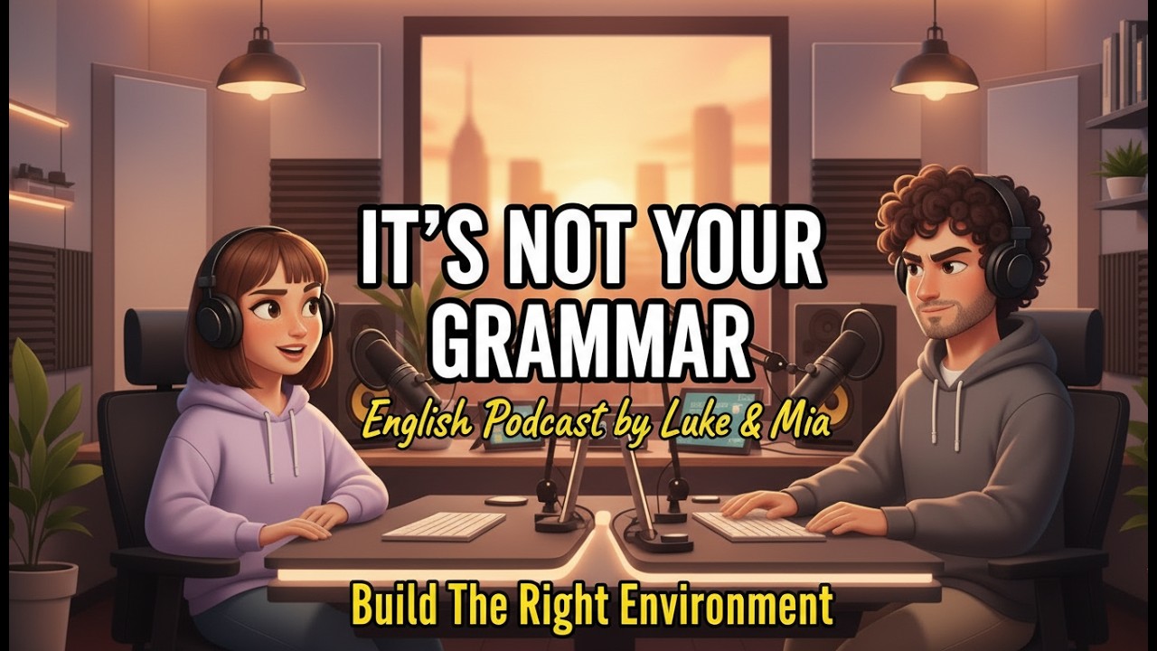 You Don’t Need Better English… You Need a Better English Environment | EasyTalk English Podcast