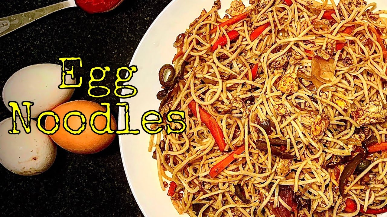 Simple Egg Noodles Egg Noodles Recipe YouTube