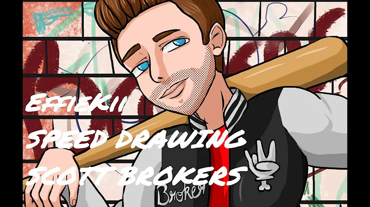 Speed drawing [GTARP] Scott Dinkins -Brokers-