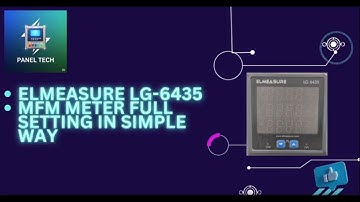 Elmeasure LG 6435 meter settings