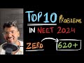 Your top 10 neet problems and how to combat them  neet 2024