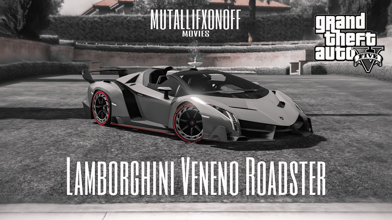 Lamborghini Veneno Roadster | GTA V - YouTube