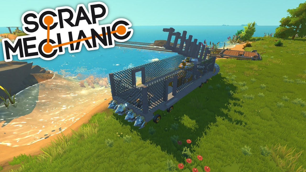 Scrap mechanic выживание карта