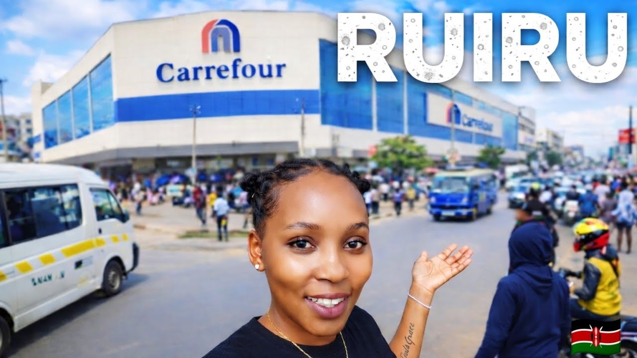 Внутри RUIRU🇰🇪 | Чистые улицы, быстрое развитие и доступ к железной дороге